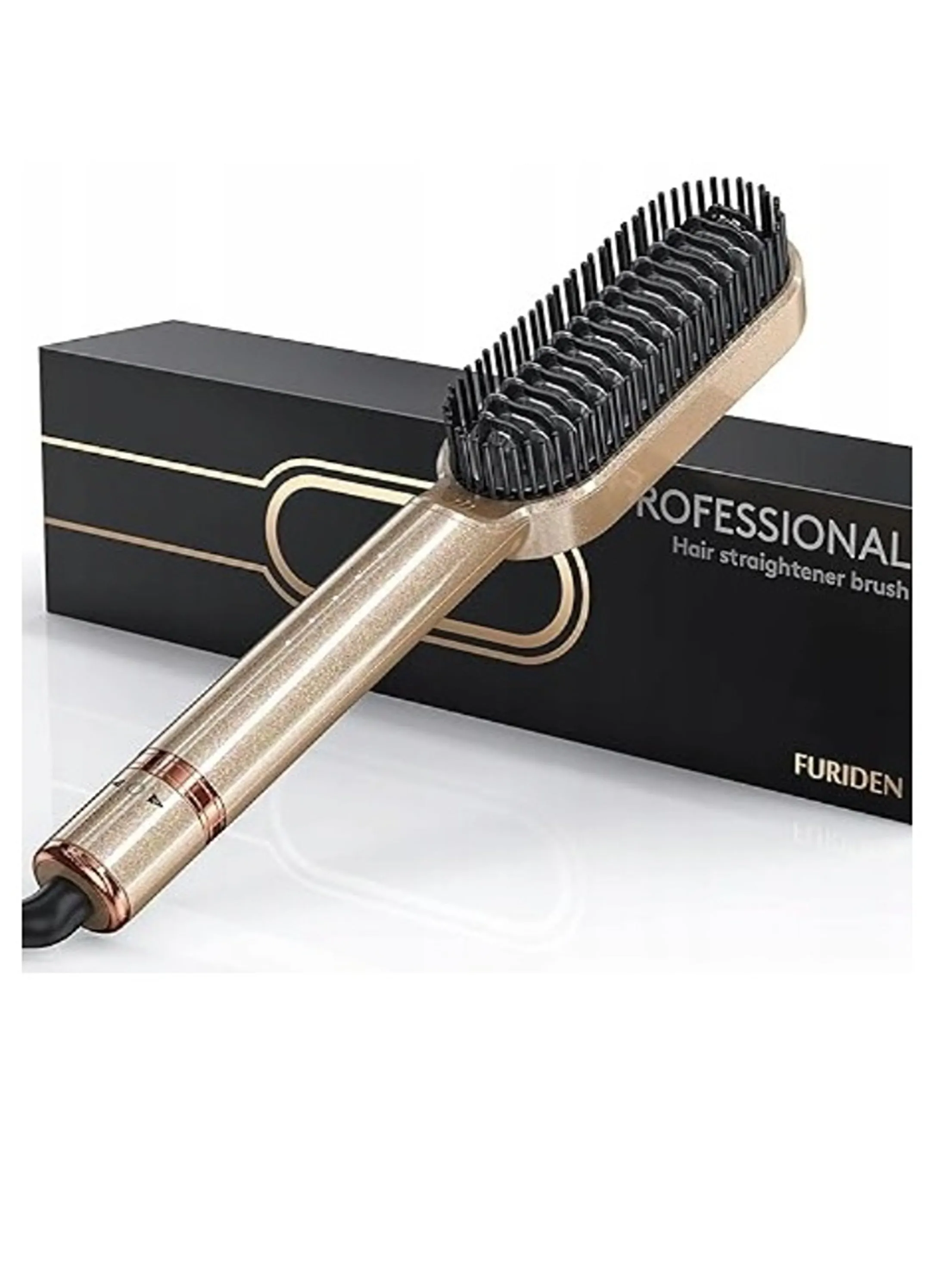 Hair Straightening Ceramic Brush, 50 W