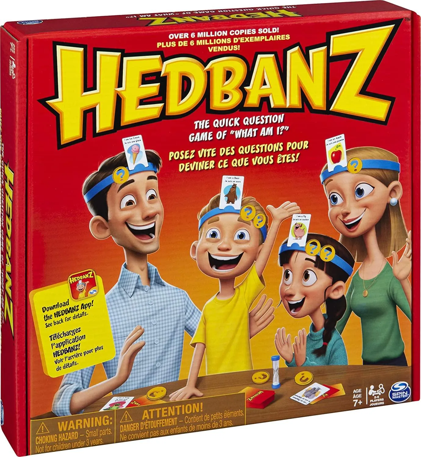 Hedbanz Quick Question Family Guessing Game