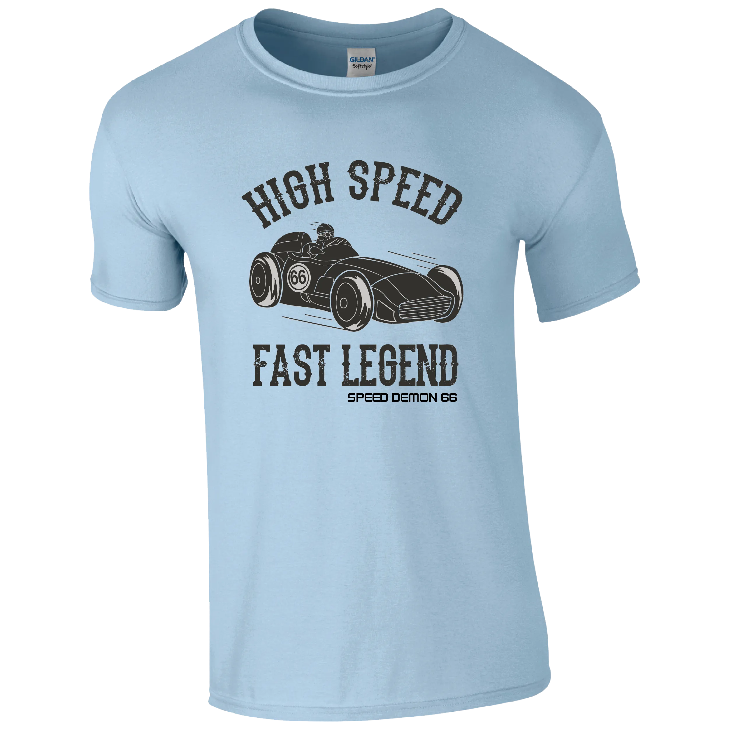 High Speed Fast Legend Motor Racing T-shirt