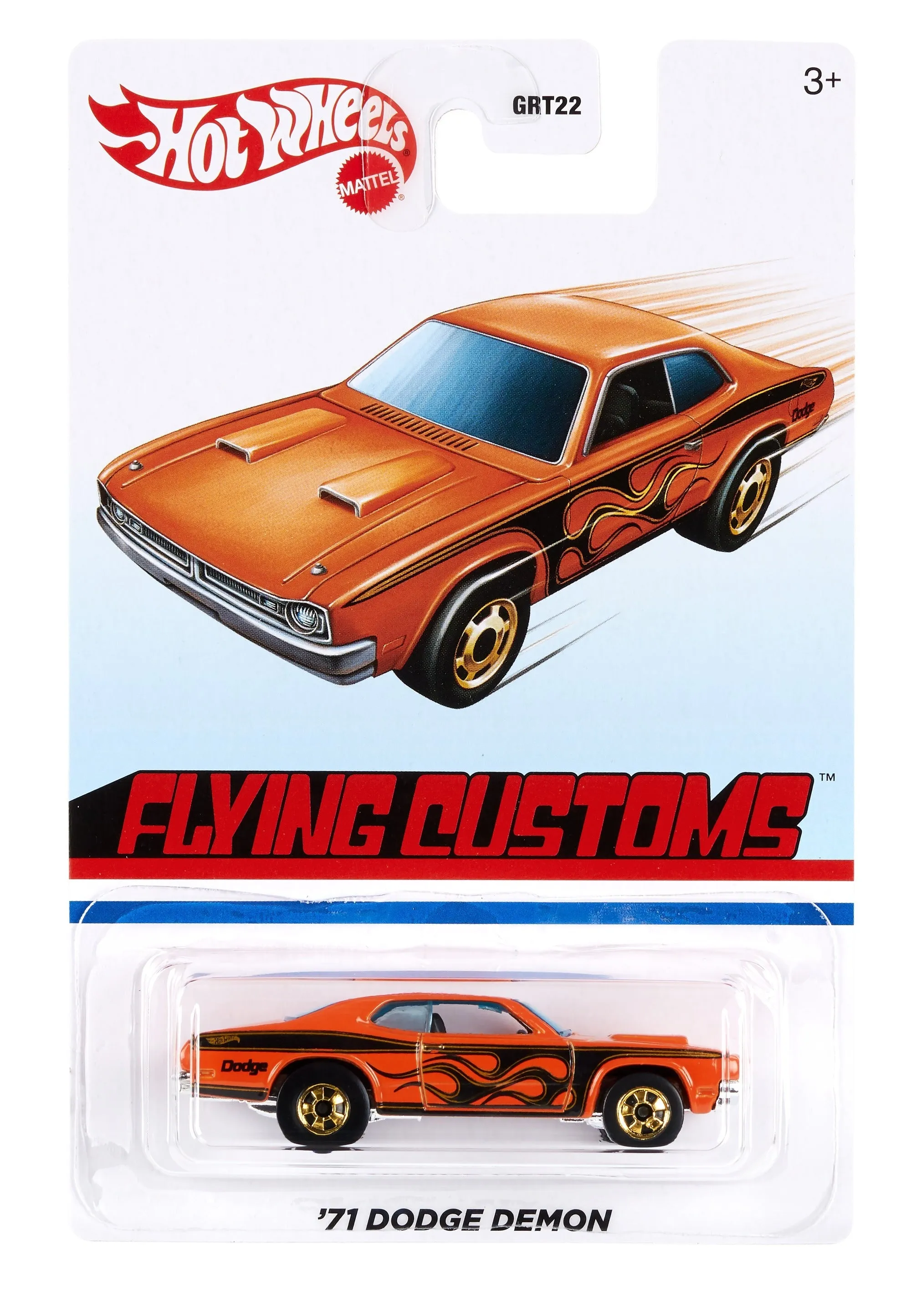 Hot Wheels Flying Customs Vehicle '71 Dodge Demon