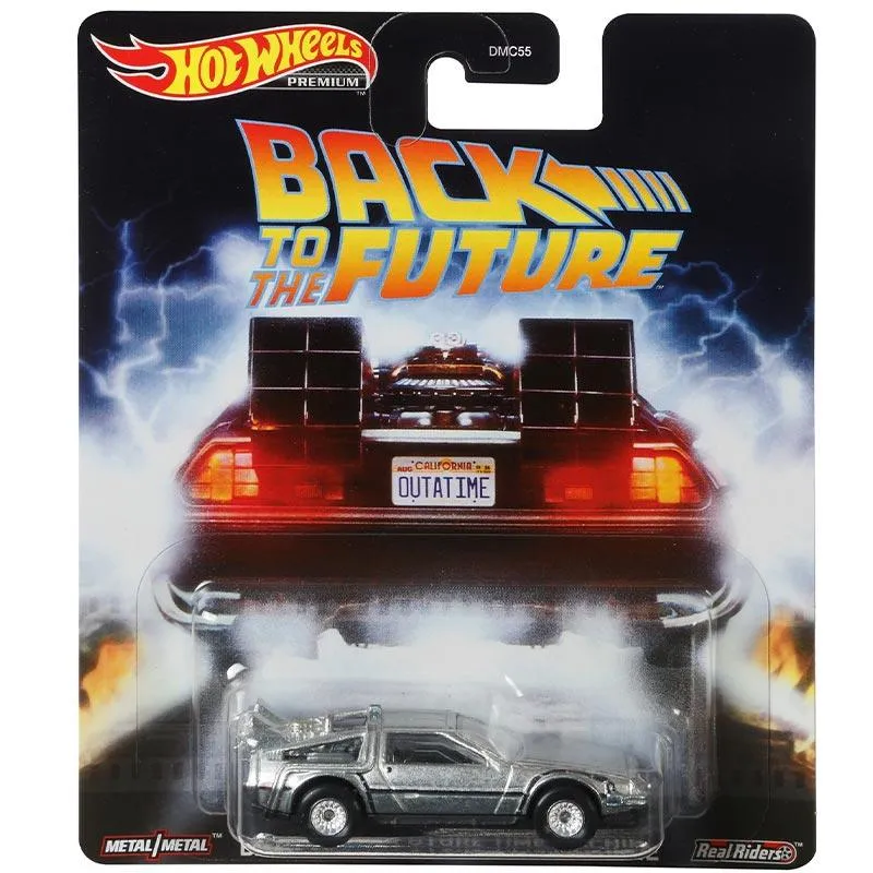 Hot Wheels Retro Car Back To The Future Time Machine Vehicle