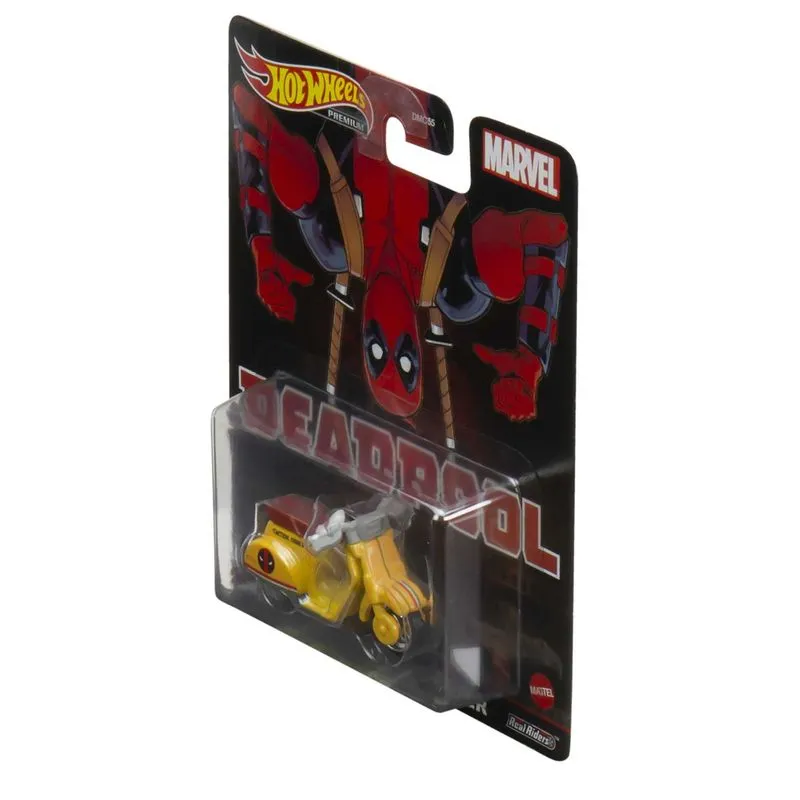Hot Wheels Retro Entertainment Vehicle Marvel Deadpool Scooter