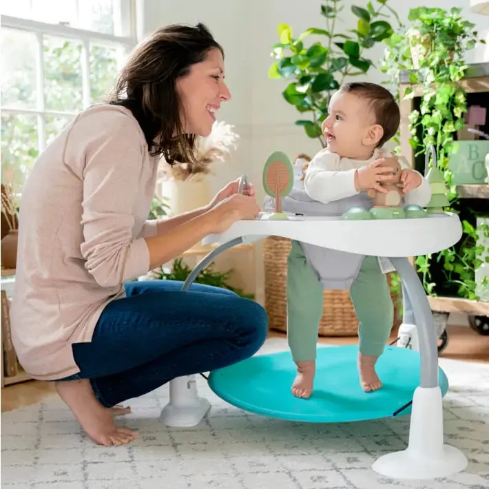 Ingenuity Spring & Sprout 2 in 1 Activity Jumper & Table - First Forest
