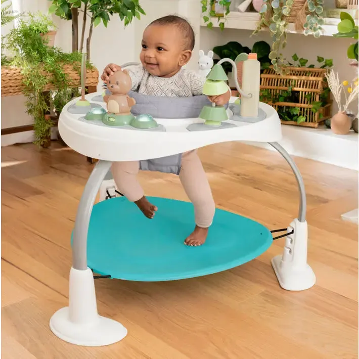 Ingenuity Spring & Sprout 2 in 1 Activity Jumper & Table - First Forest