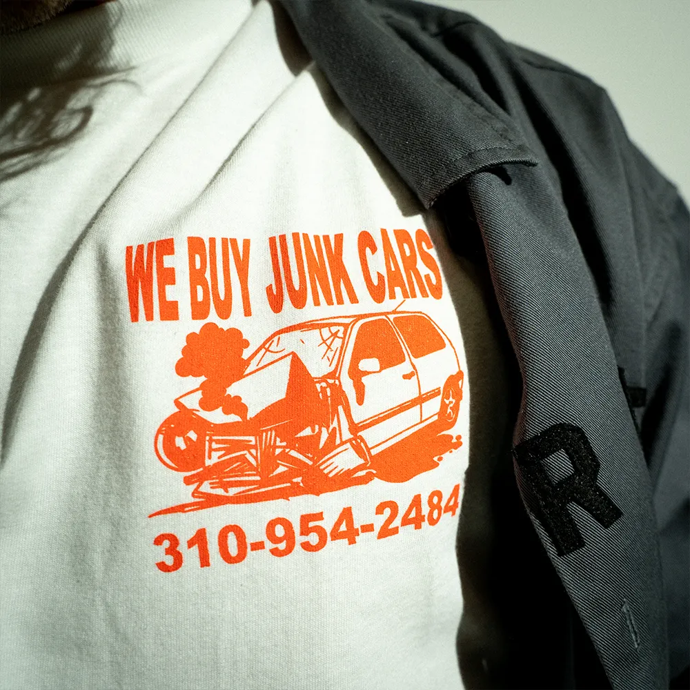 Junk Cars T-Shirt - White