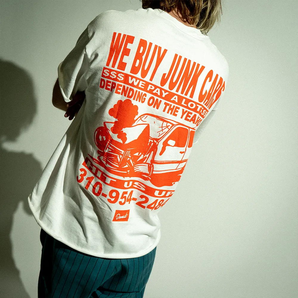 Junk Cars T-Shirt - White