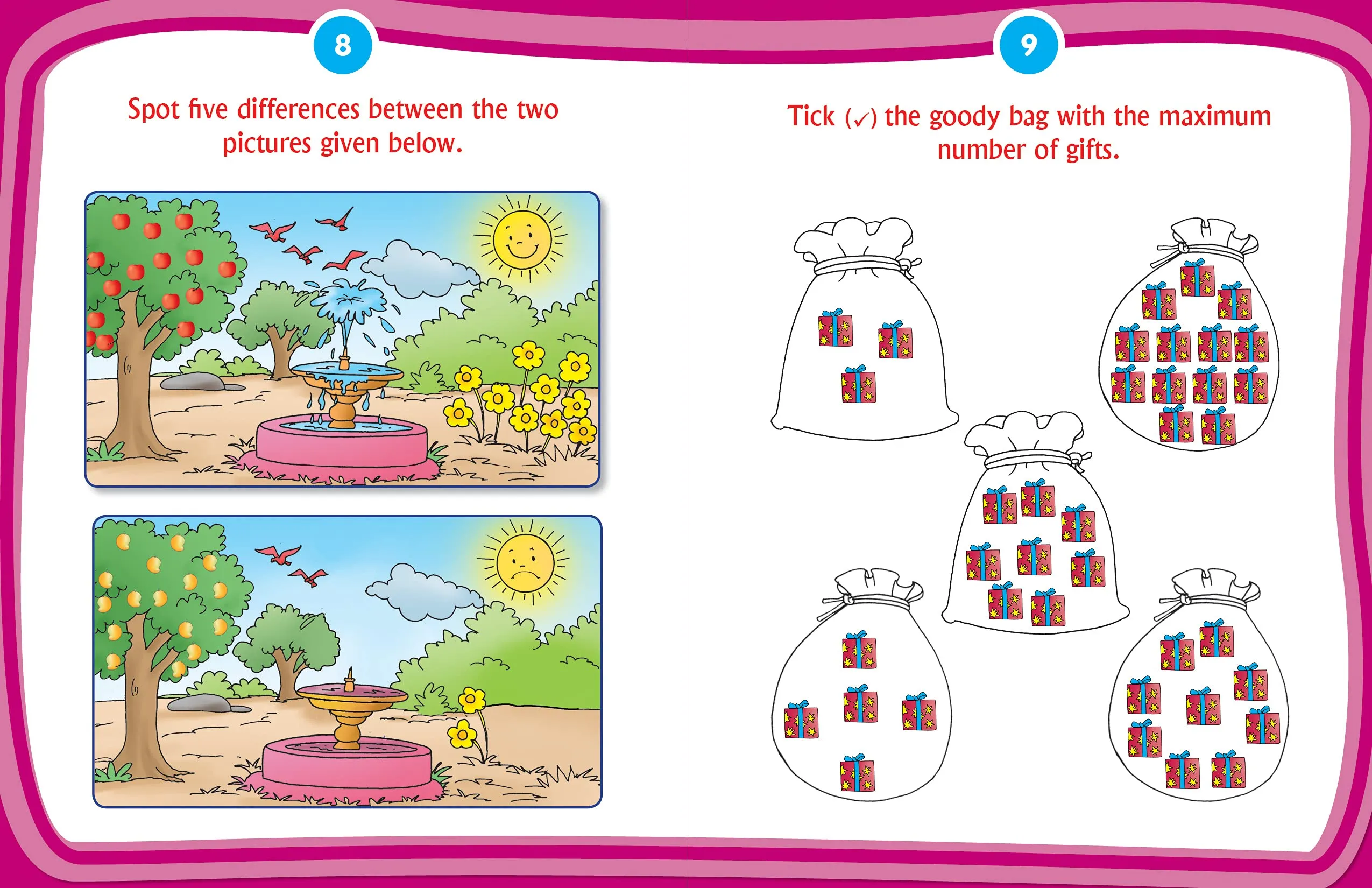 Kid's Activity Age 5  - Pack of 5 (English, Maths, Environment, General Awareness, Logic Reasoning)