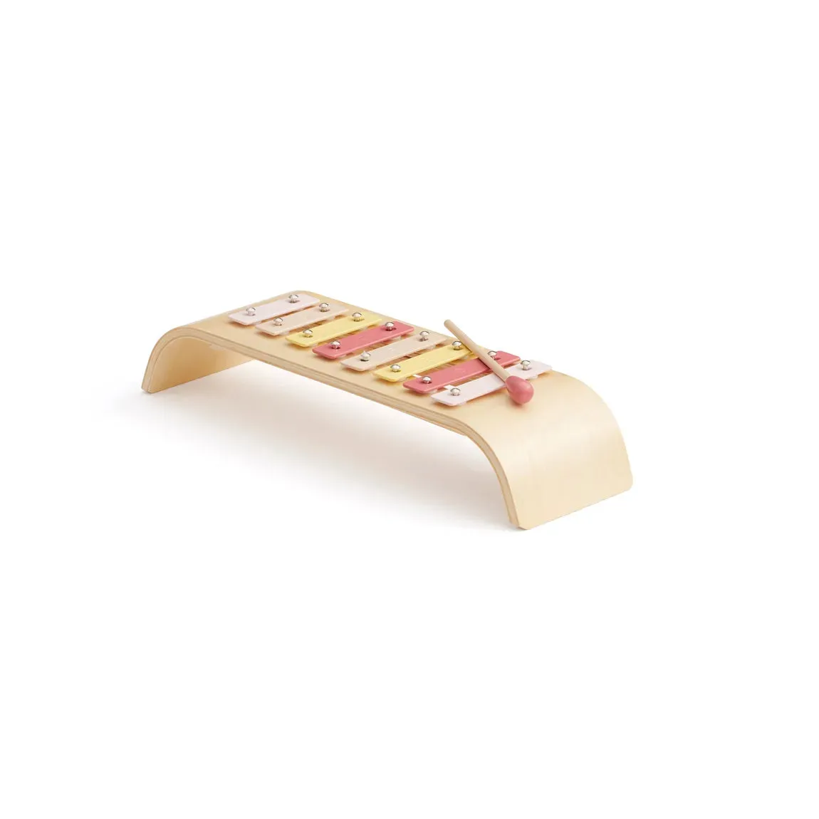 Kids Concept, Wooden Xylophone, Pink