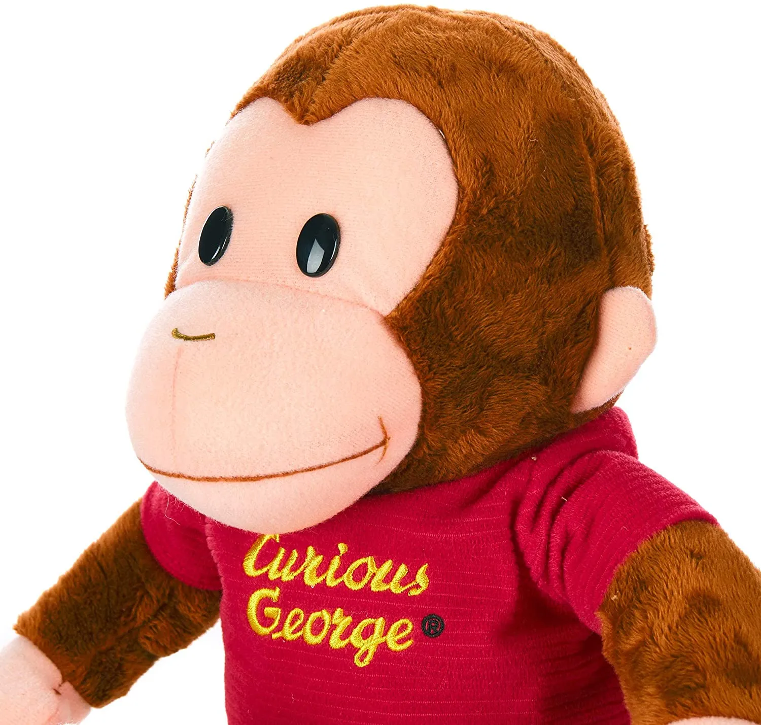 Large Curious George Monkey Plush - Classic George 12" Super Soft, Adorable, Charmingly Detailed Stuffed Animal