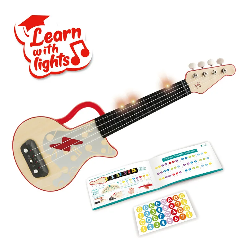 Learn With Lights Ukulele - Red
