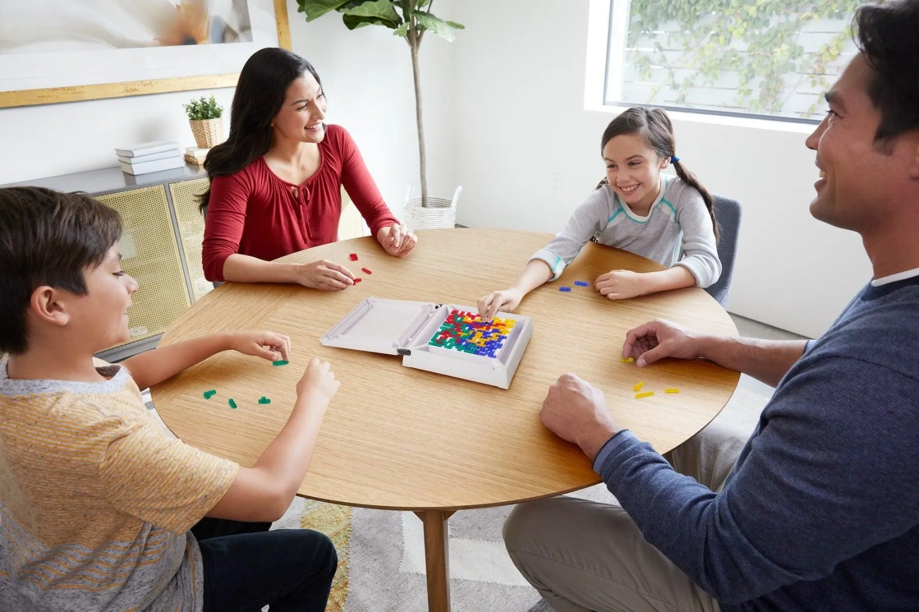 Mattel Games Travel Blokus Board Game For Ages 7 and Up