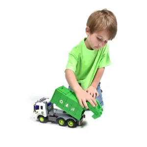 Maxx Action Realistic Action Trucks Waste Removal Garbage Truck (Styles May Vary)