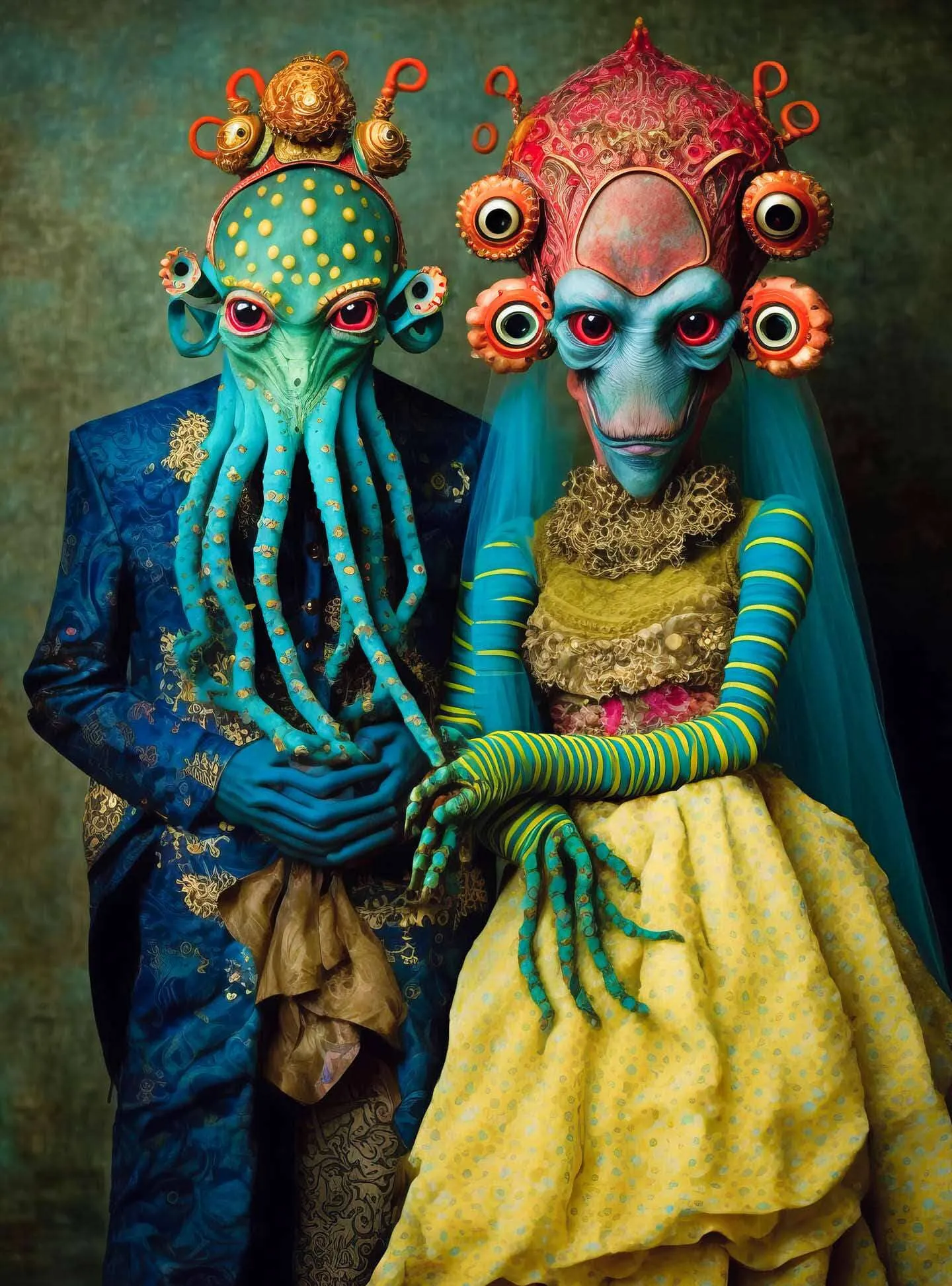 Meet the Aliens: Xantara and Nykara - 1000 Piece Jigsaw Puzzle