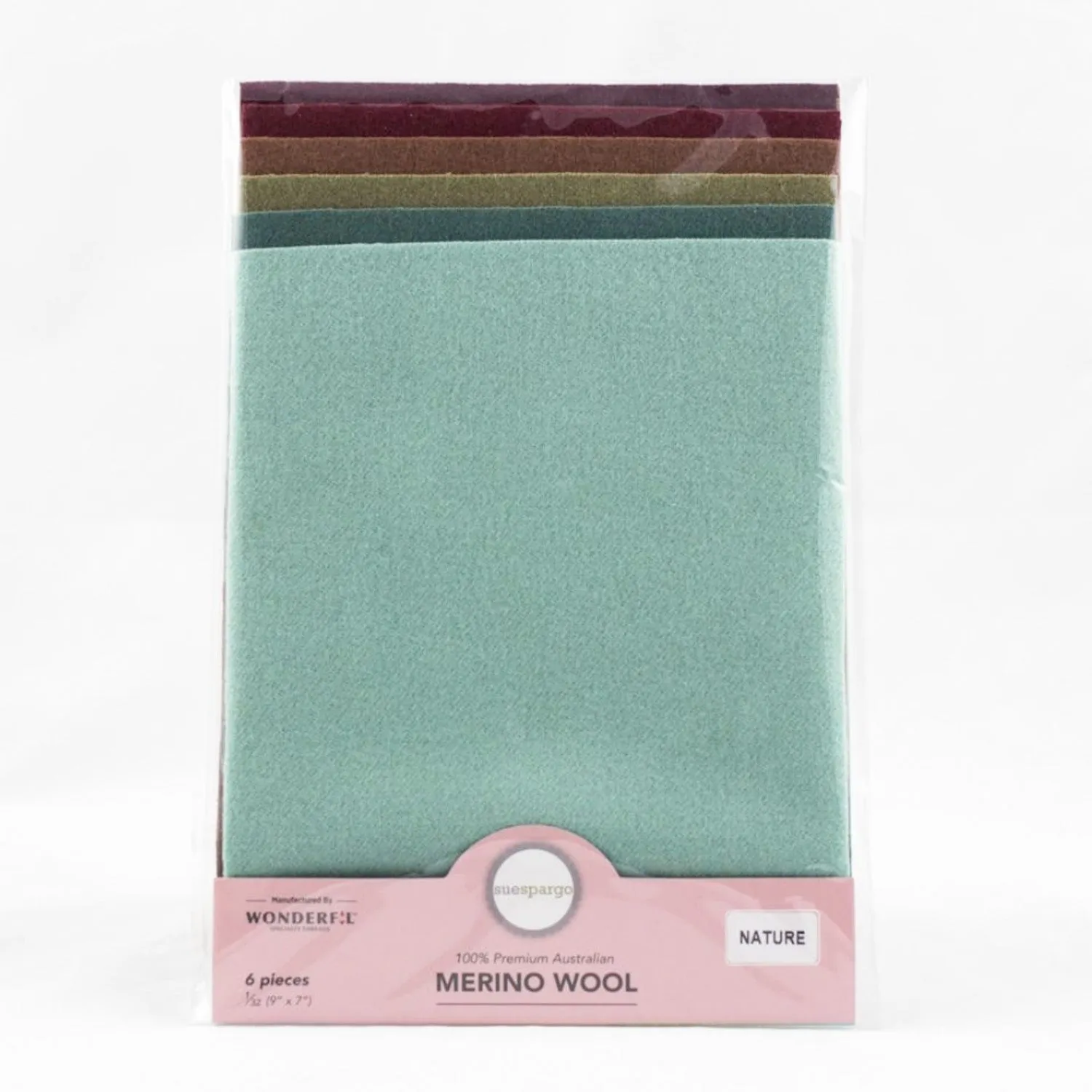 Merino Wool Felt Packs Nature