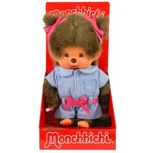 Monchhichi Fashion Dungaree Romper Girl