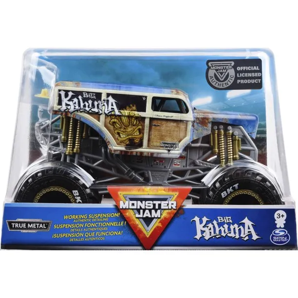 Monster Jam Official Truck Die-Cast Vehicle 1:24 Scale - Assortment Cars