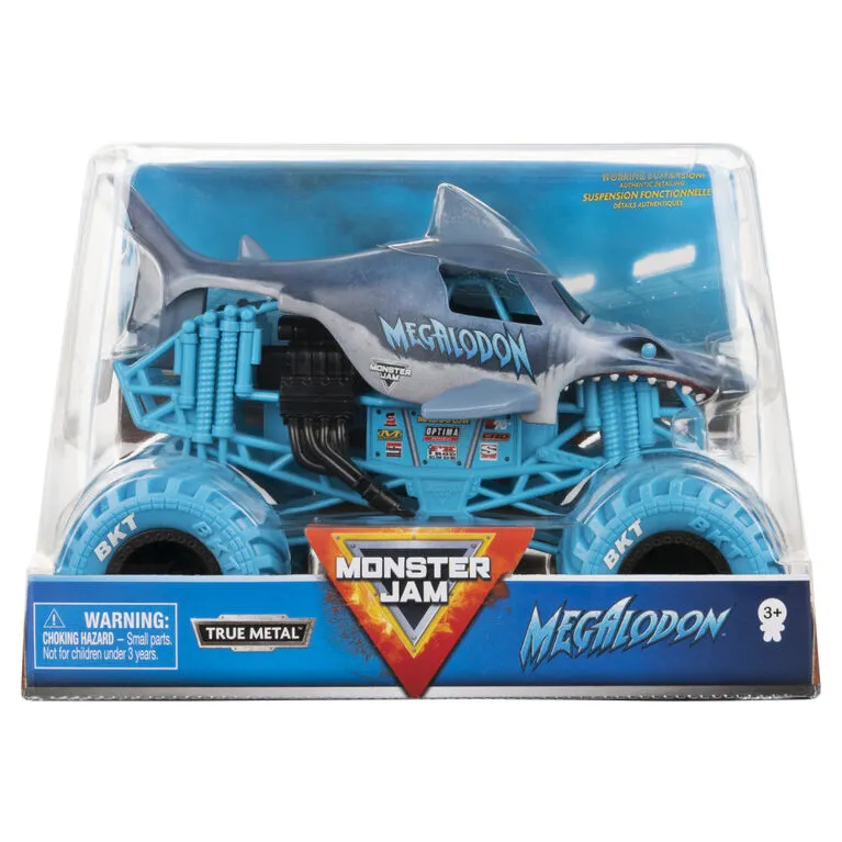 Monster Jam Official Truck Die-Cast Vehicle 1:24 Scale - Assortment Cars