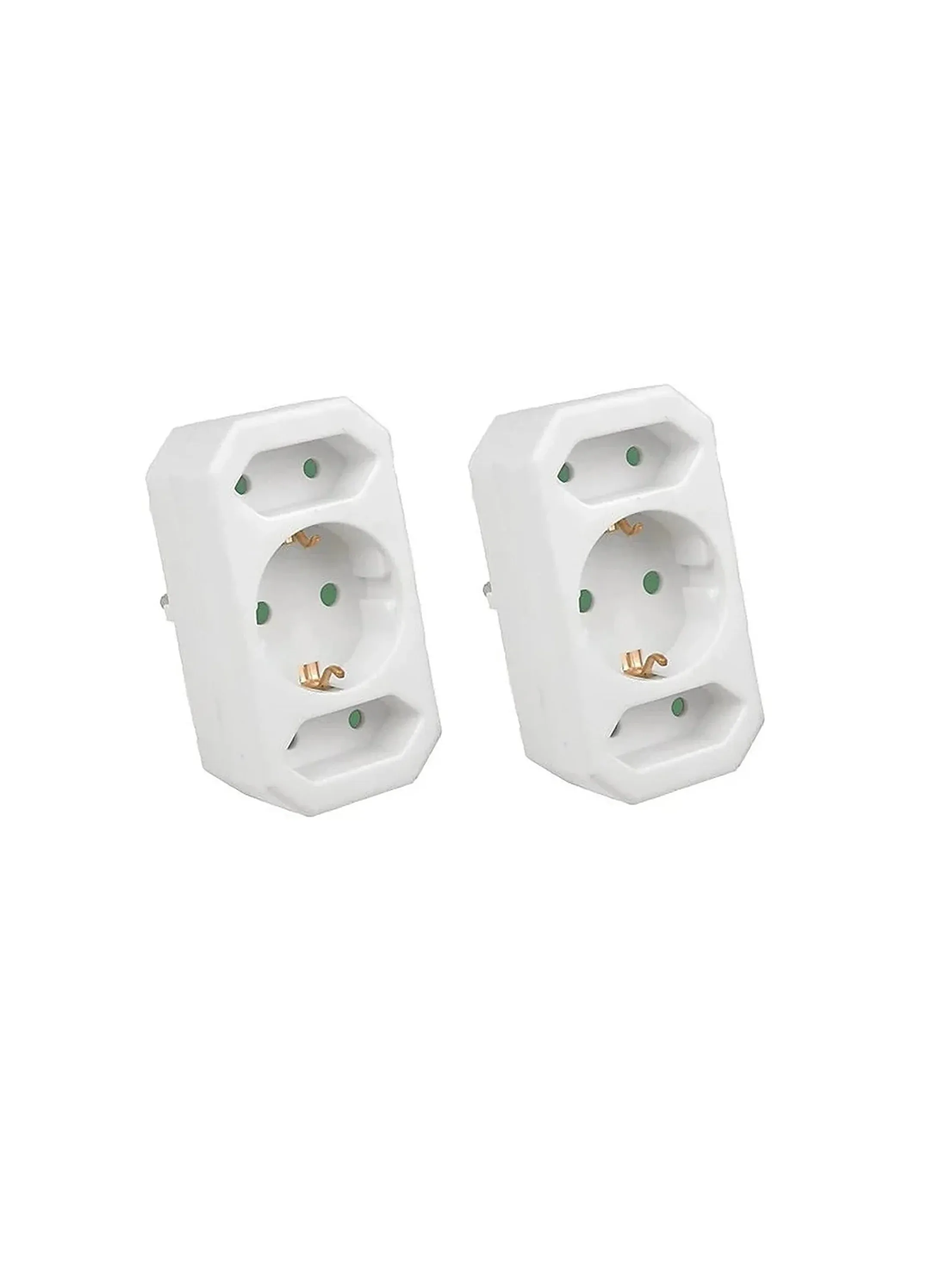 Multi-Outlet Socket Adapter, Set Of 2