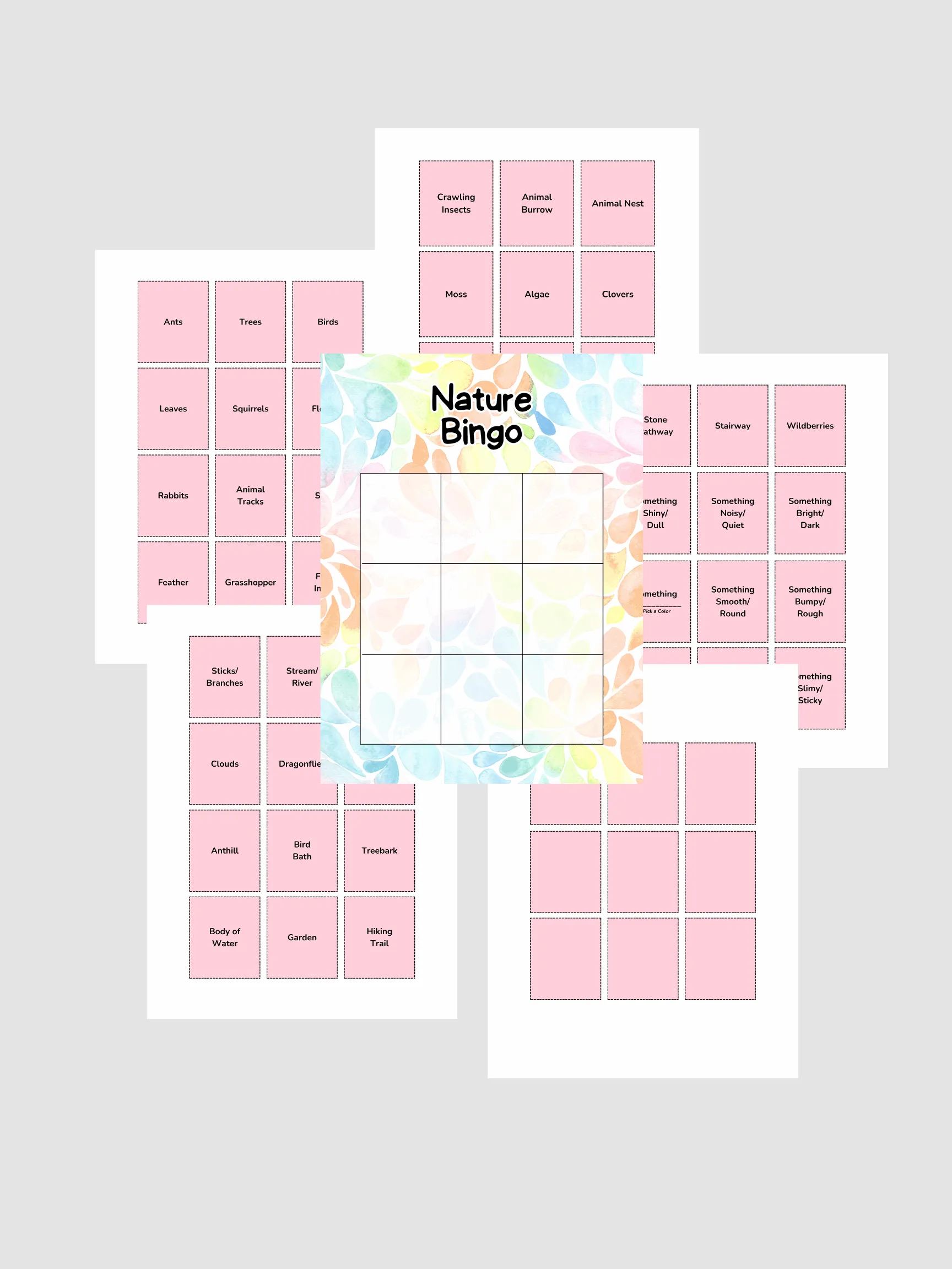 Nature Bingo Activity
