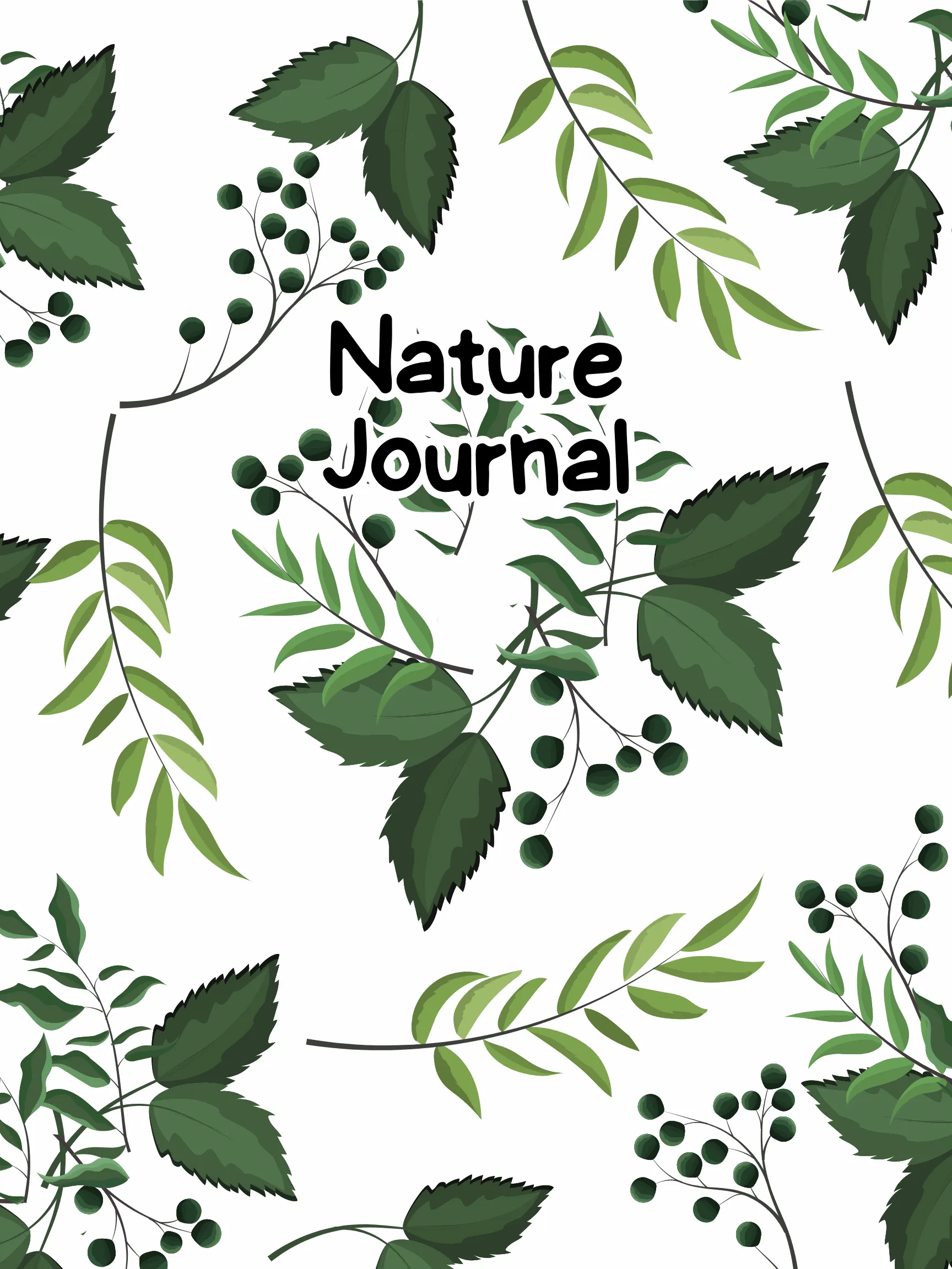 Nature Journal Printables