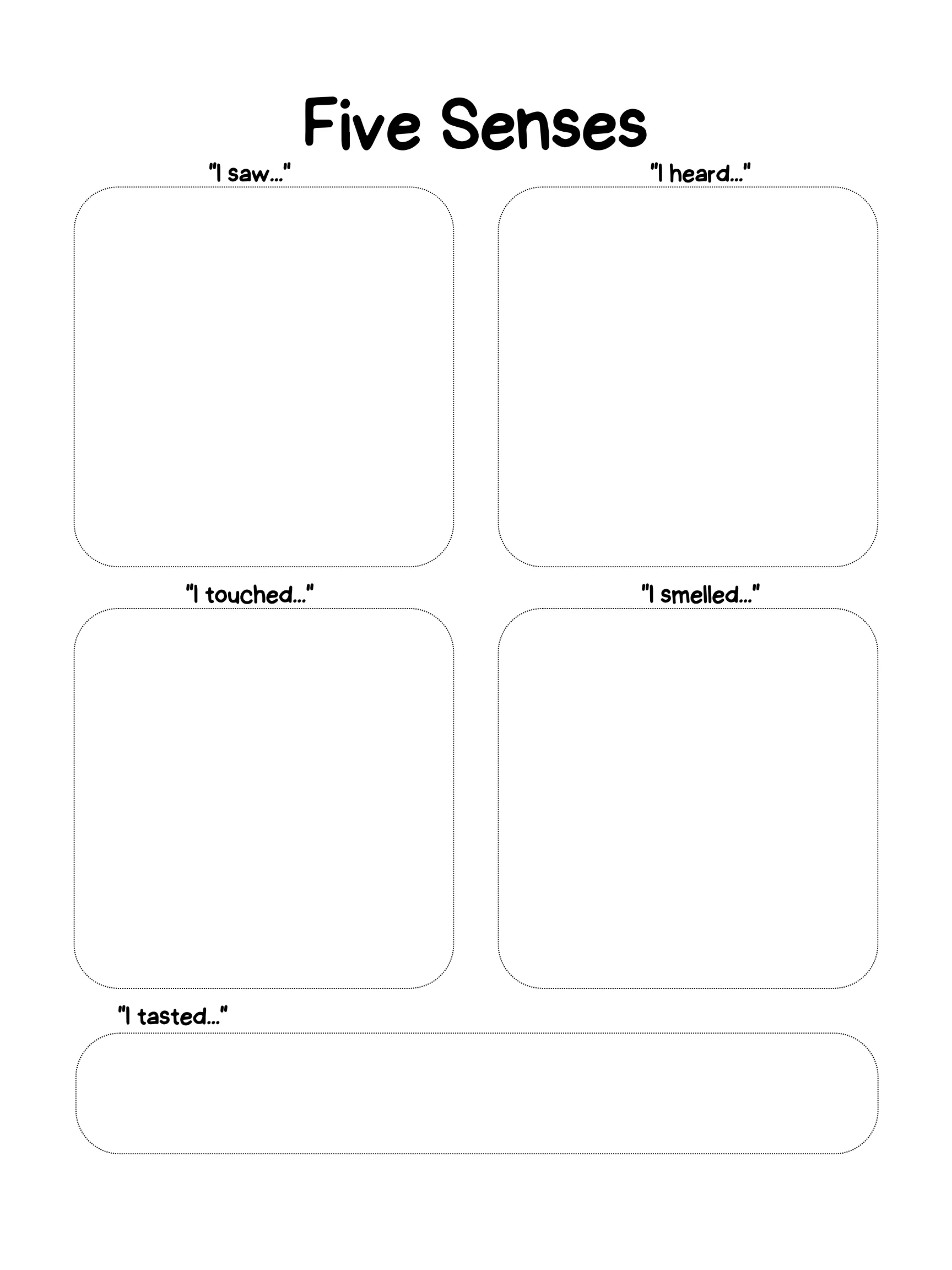 Nature Journal Printables