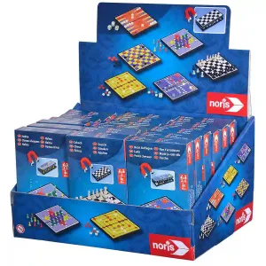 Noris Magnet-Travel Games 6-Asstd