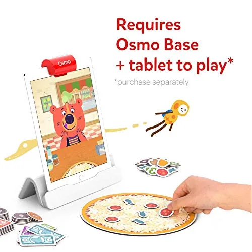 Osmo - Pizza Co. Game - Ages 5 - 12 - Communication Skills & Mental Math - For iPad and Fire Tablet (Osmo Base Required)