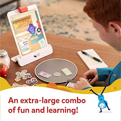 Osmo - Pizza Co. Game - Ages 5 - 12 - Communication Skills & Mental Math - For iPad and Fire Tablet (Osmo Base Required)