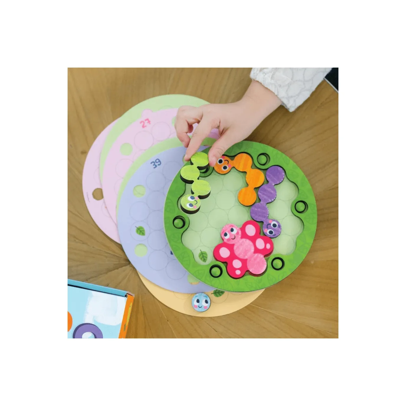 Peaceable Kingdom Colour Clue Caterpillars