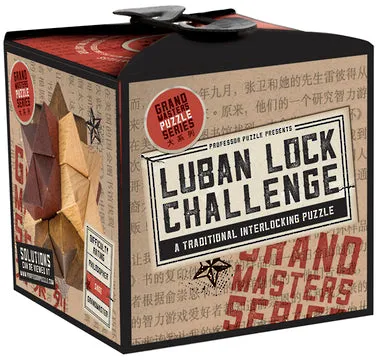 Professor Puzzle Great Minds Luban Lock Challenge