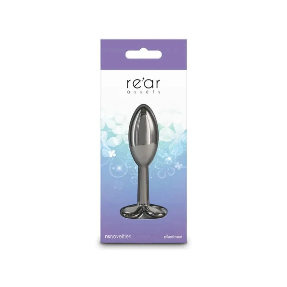 Rear Assets ''Clover'' Anal Plug -Gunmetal