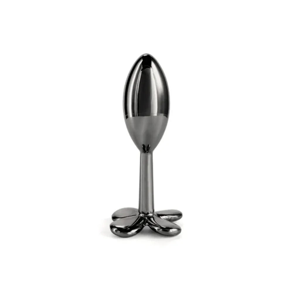 Rear Assets ''Clover'' Anal Plug -Gunmetal