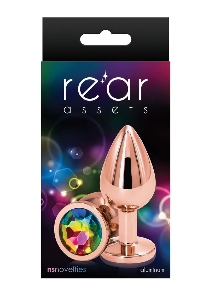 Rear Assets Rose Gold Anal Plug