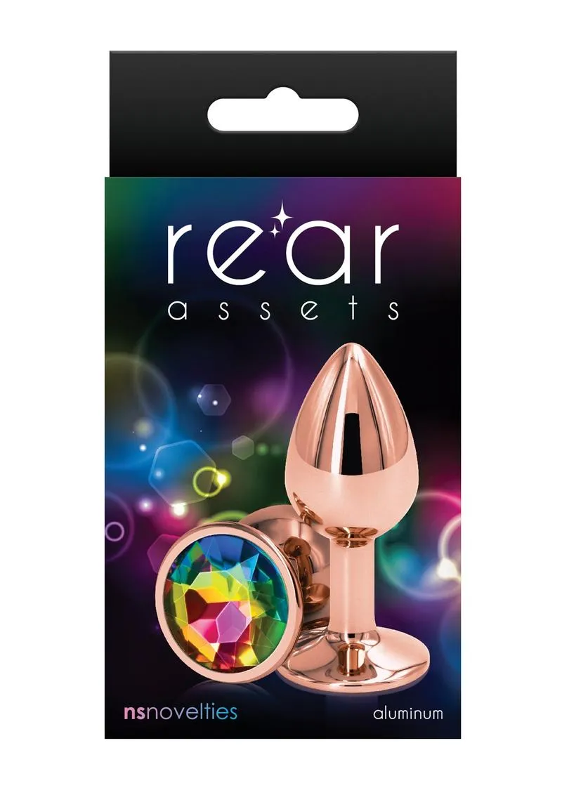 Rear Assets Rose Gold Anal Plug