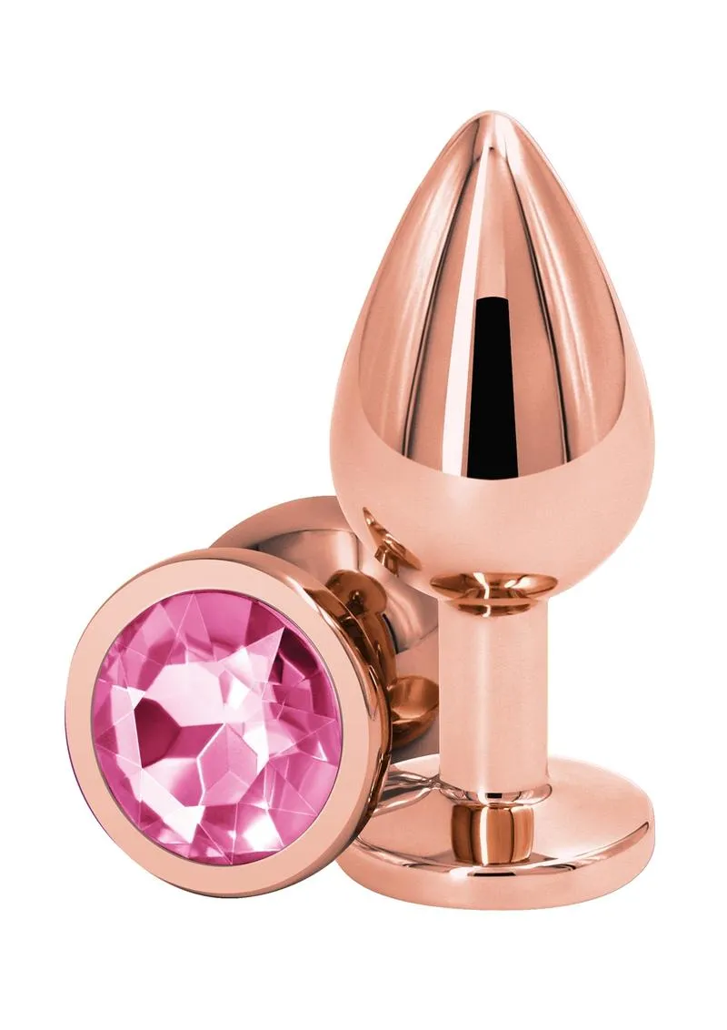 Rear Assets Rose Gold Anal Plug