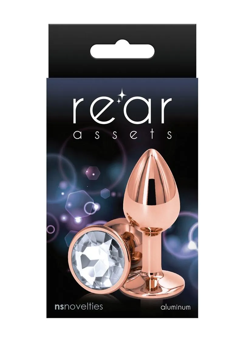 Rear Assets Rose Gold Anal Plug
