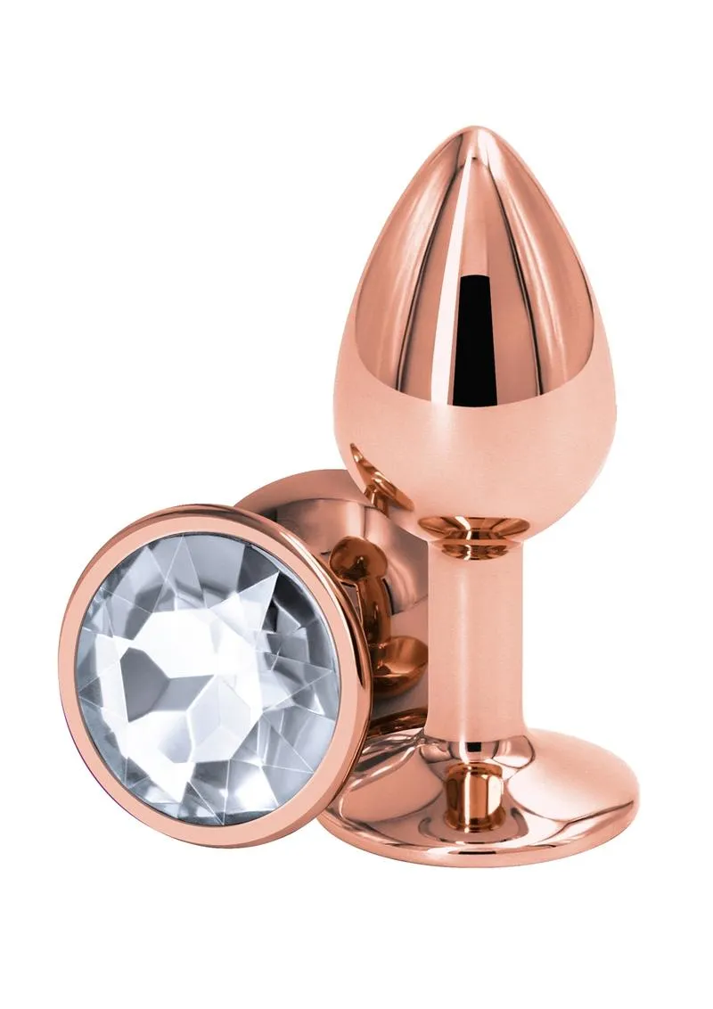 Rear Assets Rose Gold Anal Plug