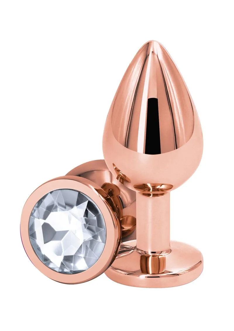 Rear Assets Rose Gold Anal Plug
