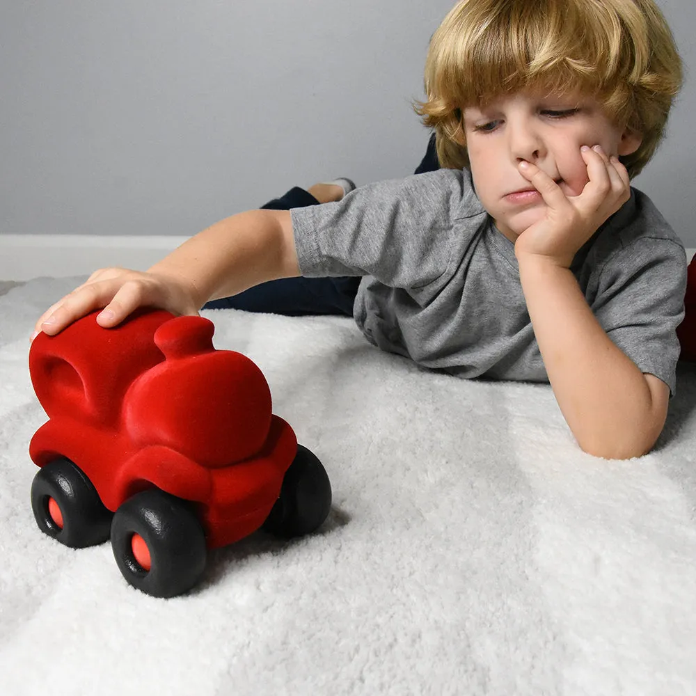 Rubbabu&reg; Choo Choo Train, Red