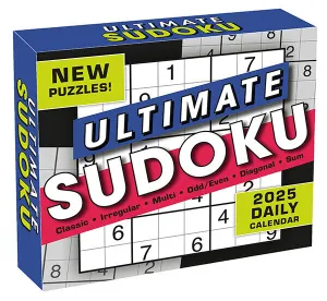 Sellers Publishing Ultimate Sudoku 2025 6.2" x 5.4" Box Calendar