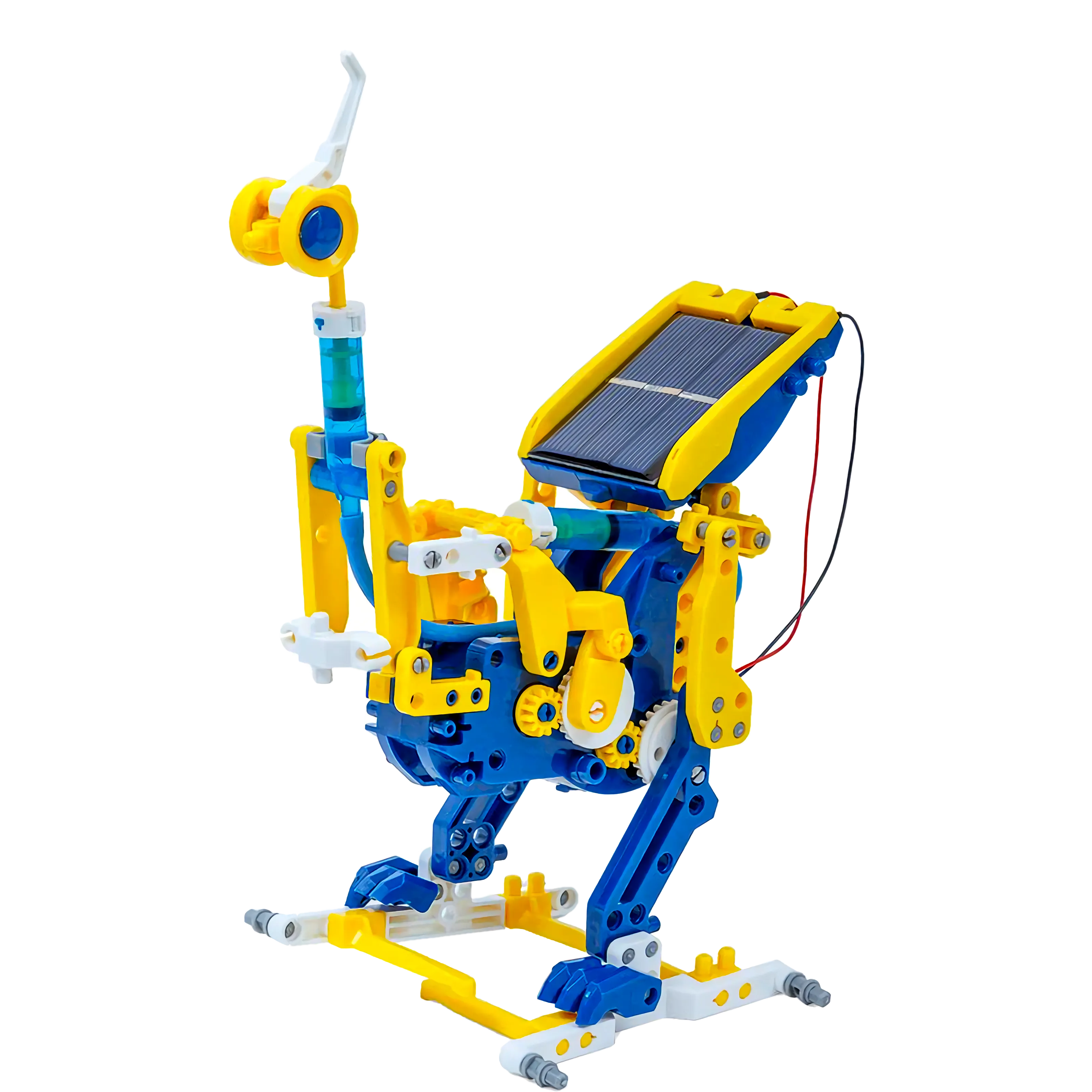 Solar-Powered 12-in-1 Hydraulic Construction Kit: Build, Learn, Play!