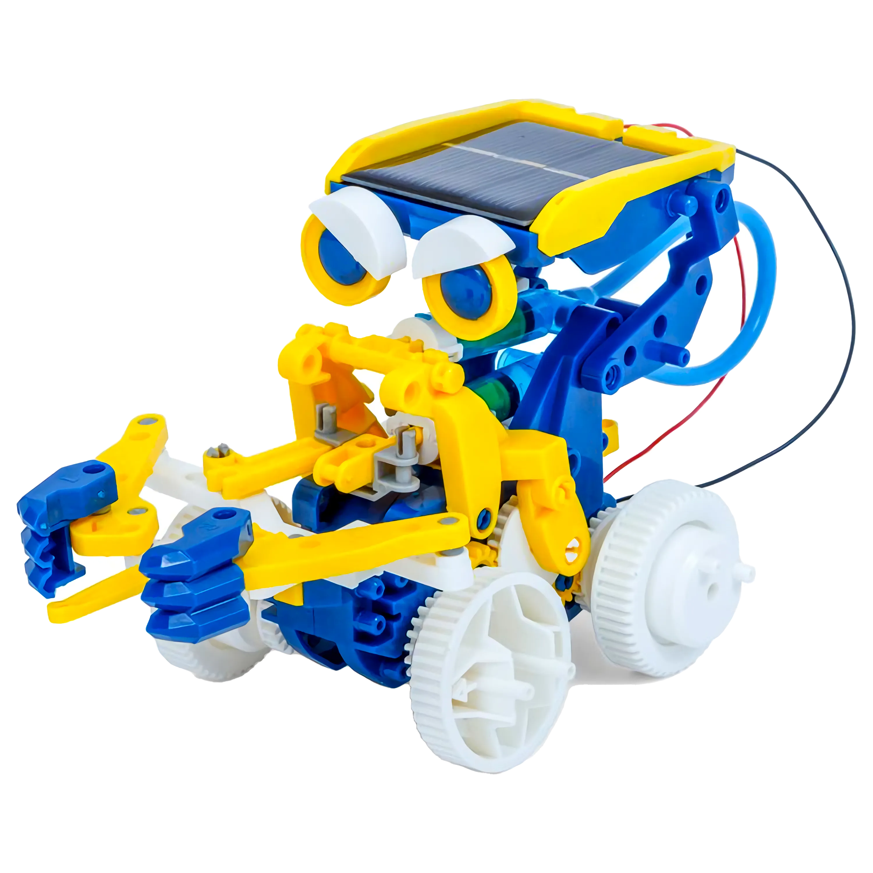 Solar-Powered 12-in-1 Hydraulic Construction Kit: Build, Learn, Play!
