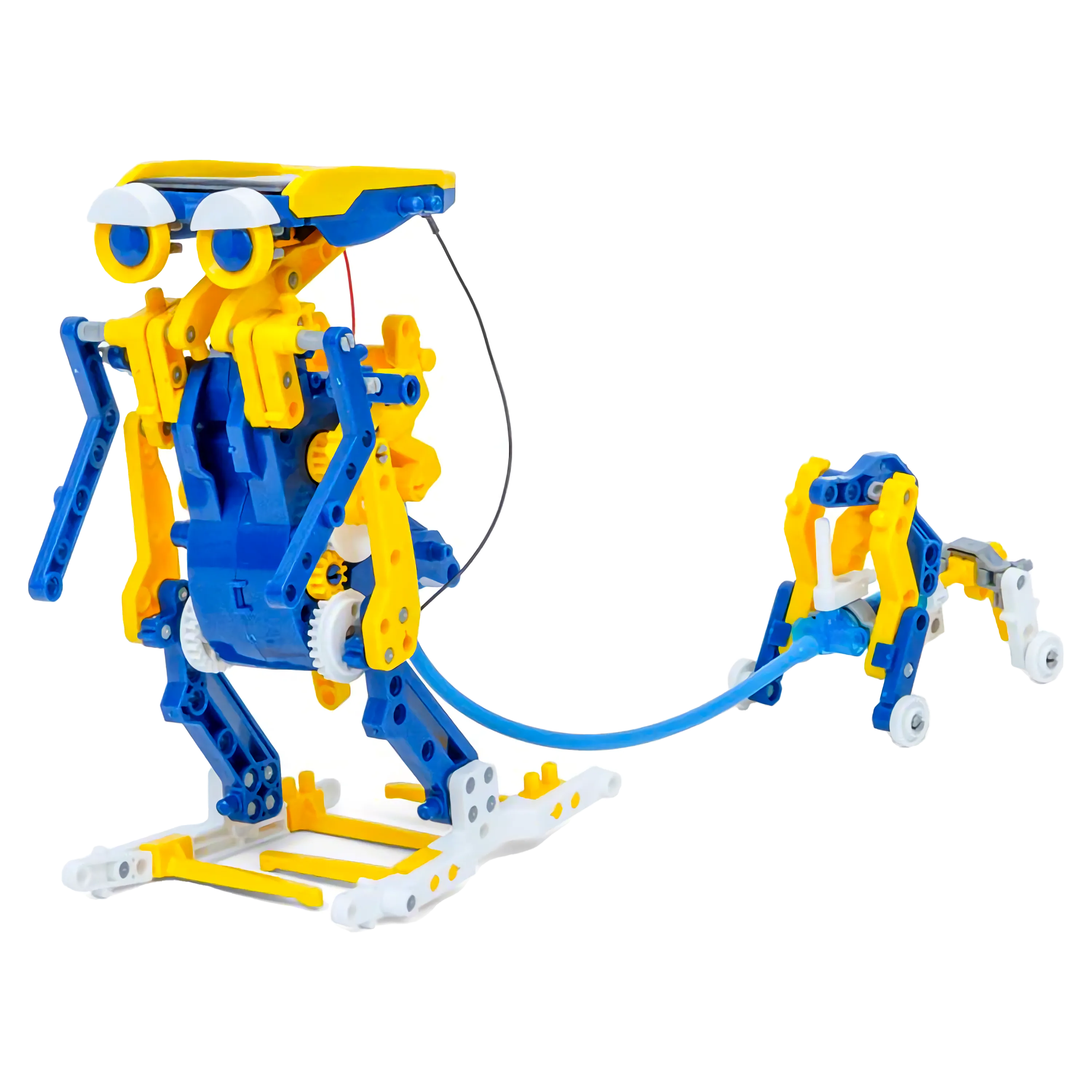 Solar-Powered 12-in-1 Hydraulic Construction Kit: Build, Learn, Play!
