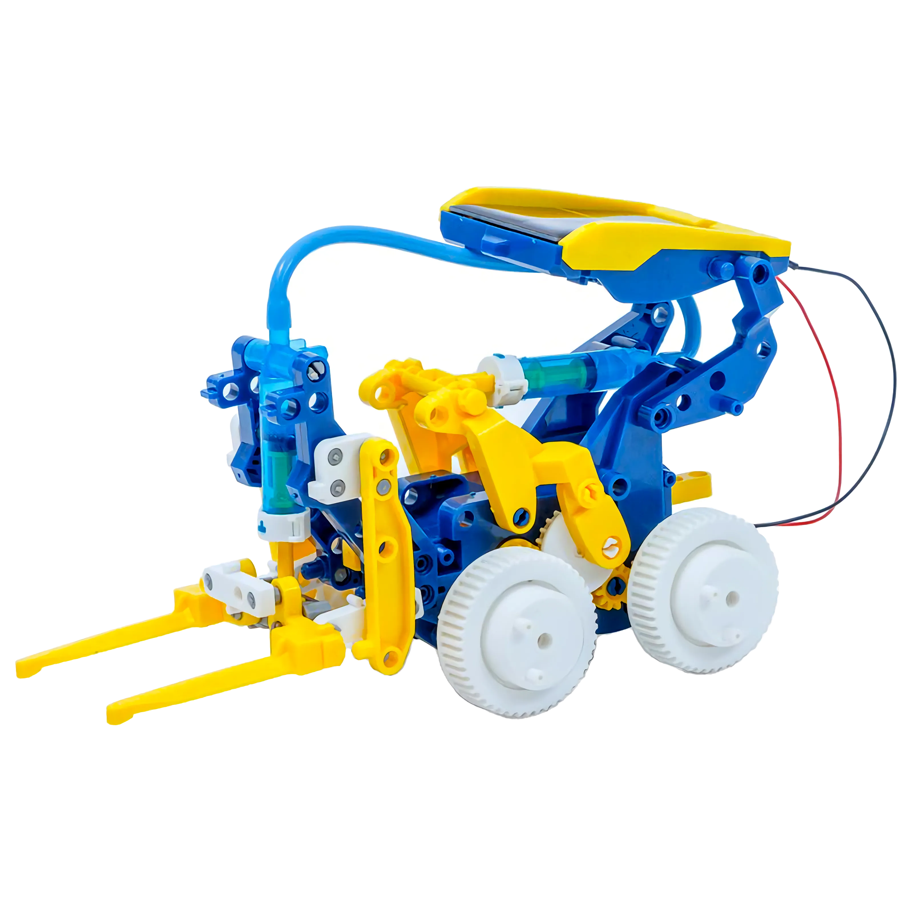 Solar-Powered 12-in-1 Hydraulic Construction Kit: Build, Learn, Play!