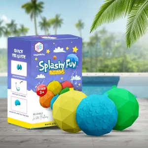 Splashy Fun Balloons (Pack of 8)