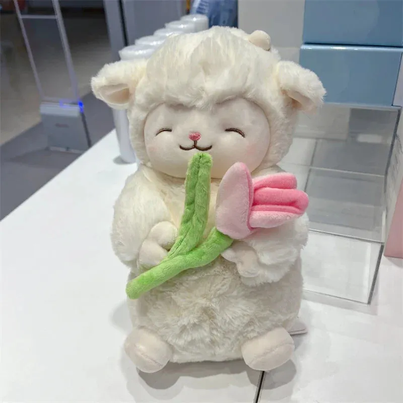 Spring Tulip Lamb Plush