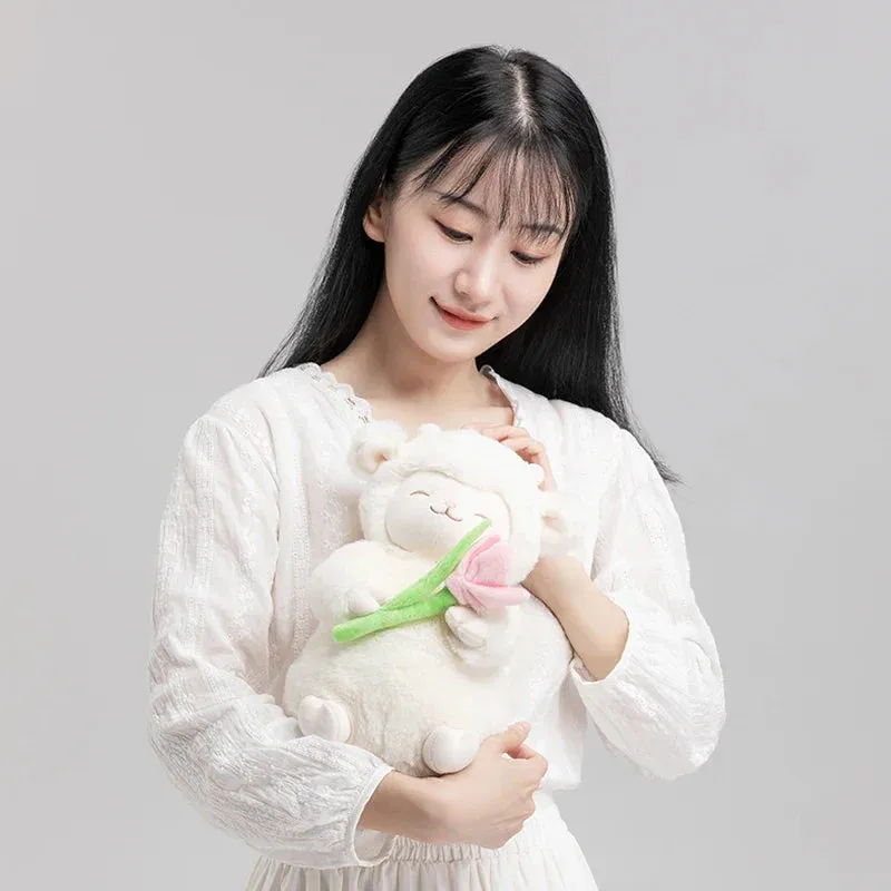 Spring Tulip Lamb Plush