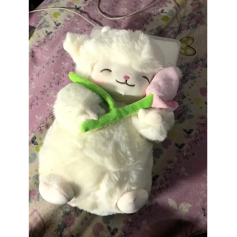 Spring Tulip Lamb Plush