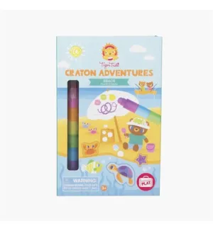 Tiger Tribe Crayon Adventures - Beach
