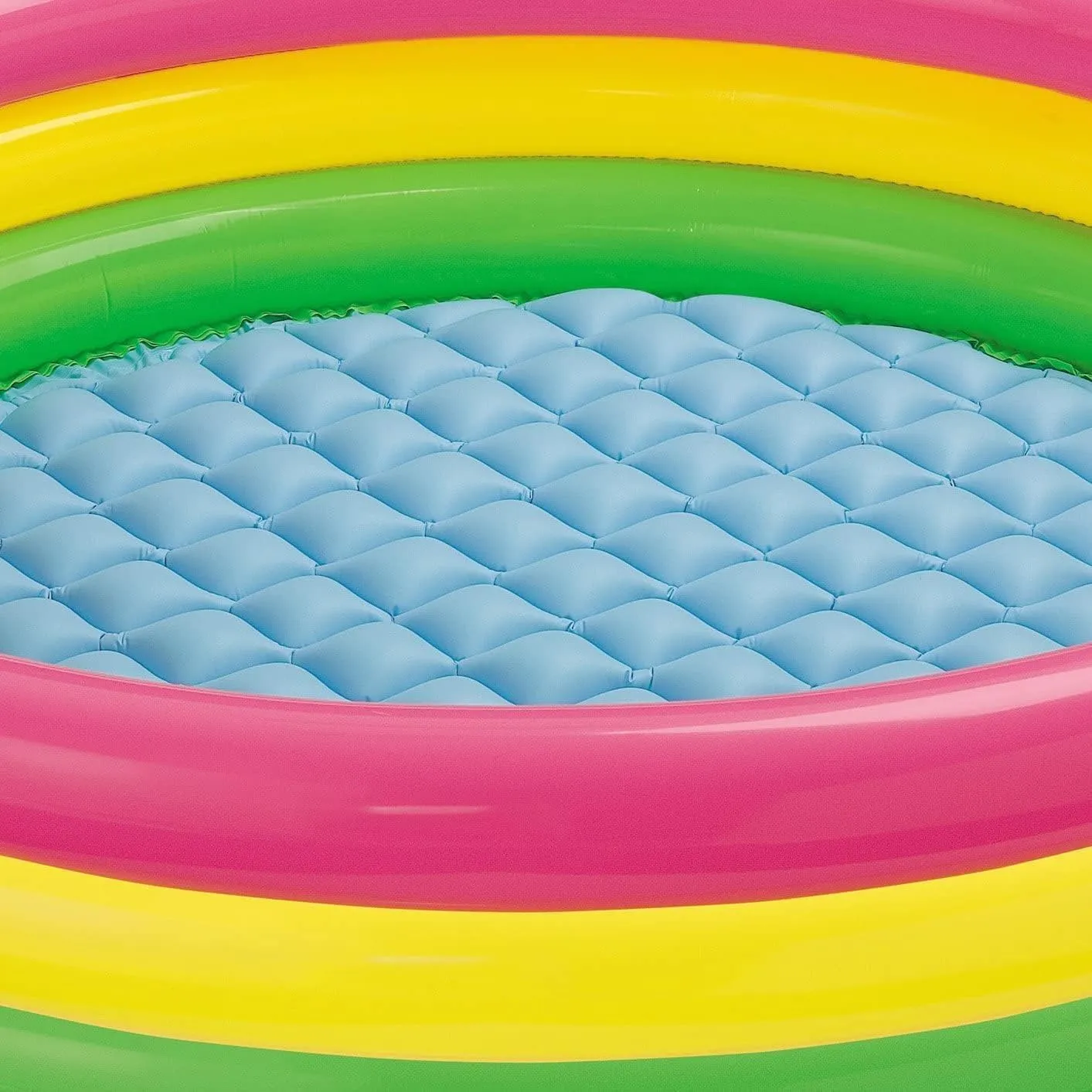 Toyshine Baby Pool Toys | 3 ft. Bath Tub with 12 pc Chu Chu Squeezy Animal | Toys for 1-3 Years Indoor & Outdoor Swimming Pool for Kids